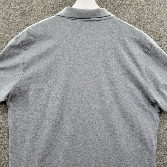 Puma Polo Shirt Men's XL Gray Short Sleeve Solid Logo Collar Casual - Picture 6 of 10